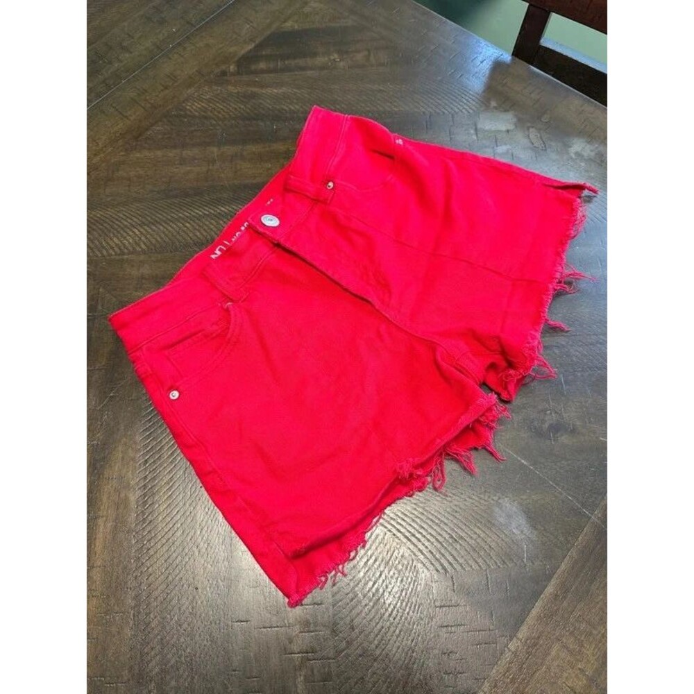 Red Size 5 No Boundaries NOBO Short Shorts.